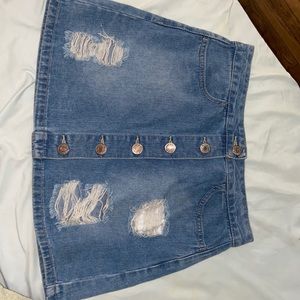 Forever 21 jean skirt, size small